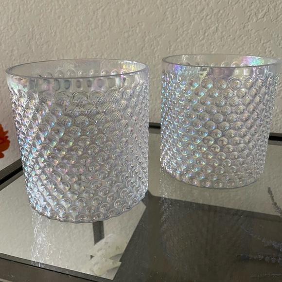 Frosted Glass bubble vases - Picture 3 of 3